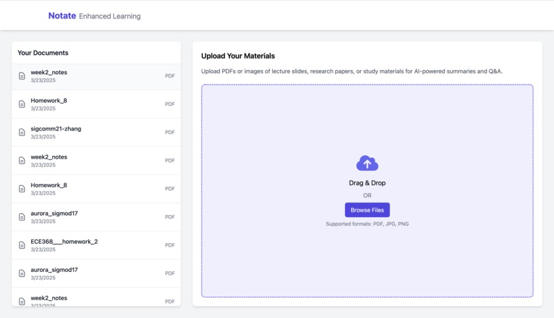 Notate – screenshot 1