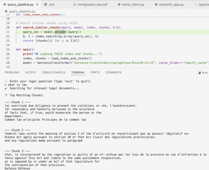 FairVio: Legal Assistance System for Migrant Workers – screenshot 2