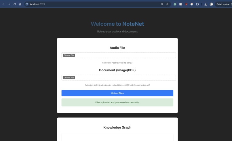NoteNet – screenshot 2