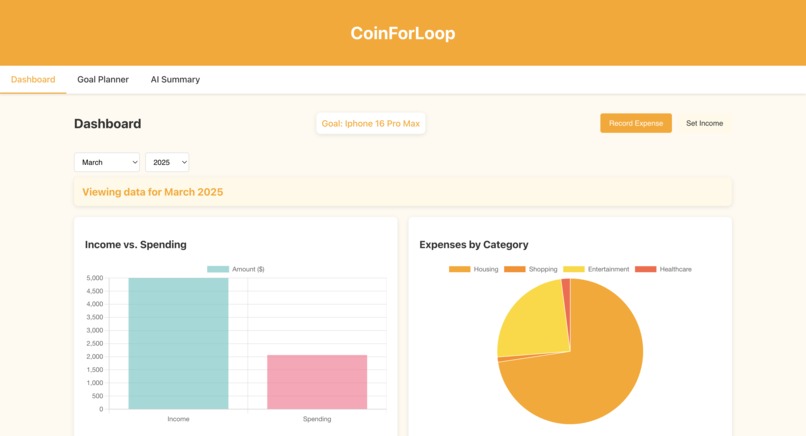 CoinForLooP – screenshot 1