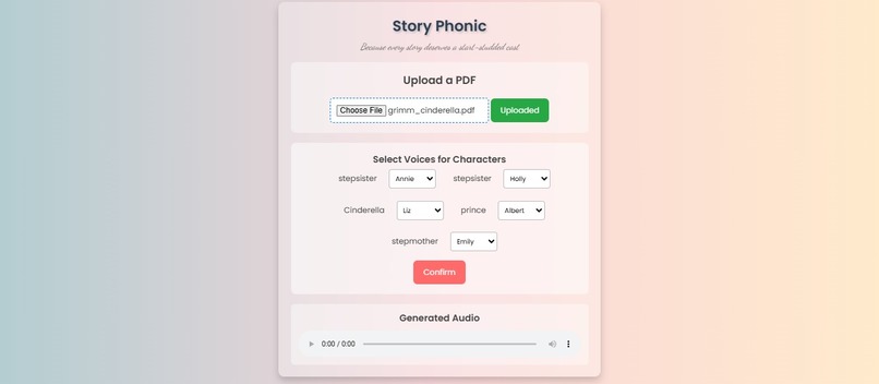StoryPhonic – screenshot 1
