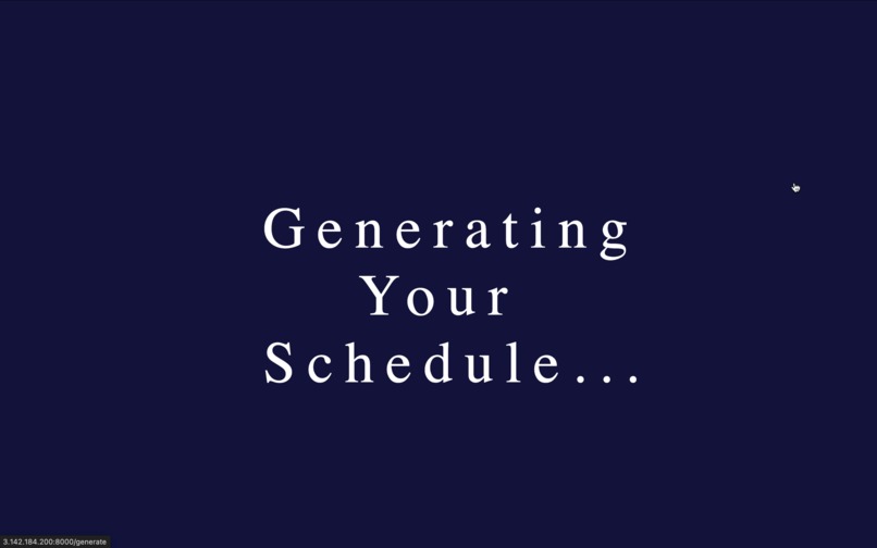 Schedule Bot – screenshot 2
