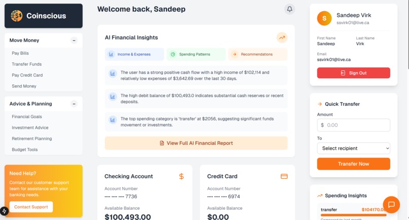 Coinscious – screenshot 2