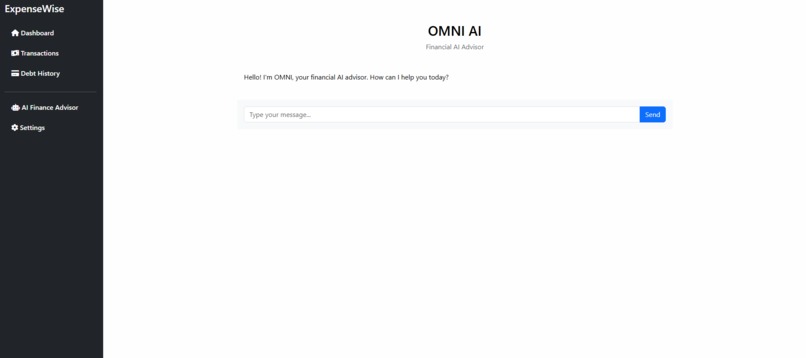 ExpenseWise – screenshot 2