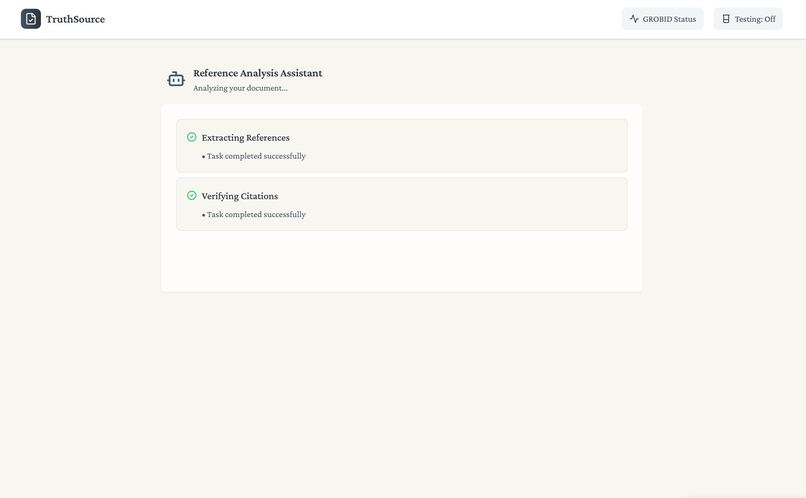 TruthSource – screenshot 2