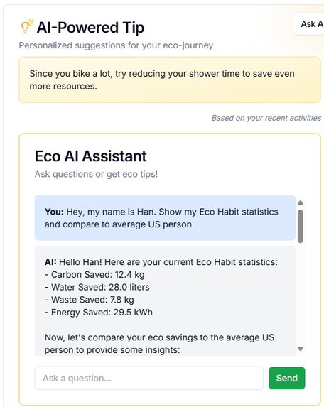 EcoHabit – screenshot 3