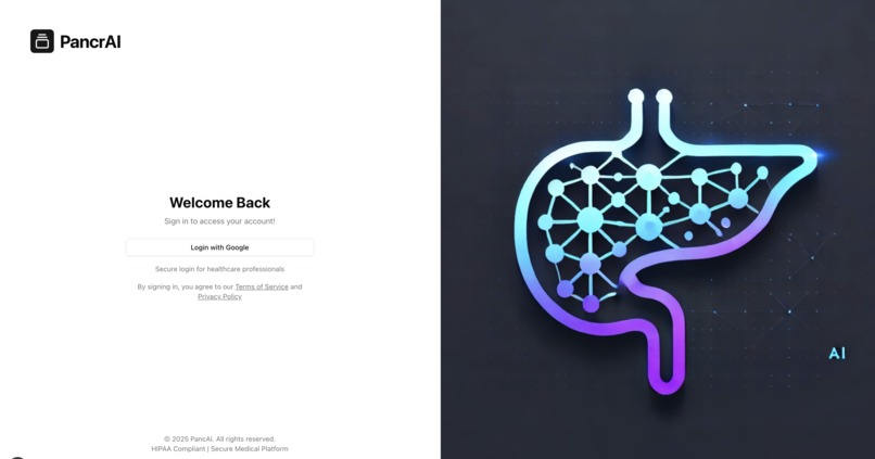 PancreAI – screenshot 1