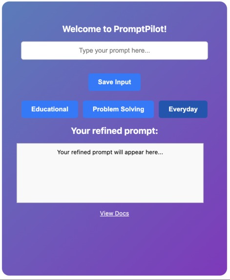 PromptPilot – screenshot 1