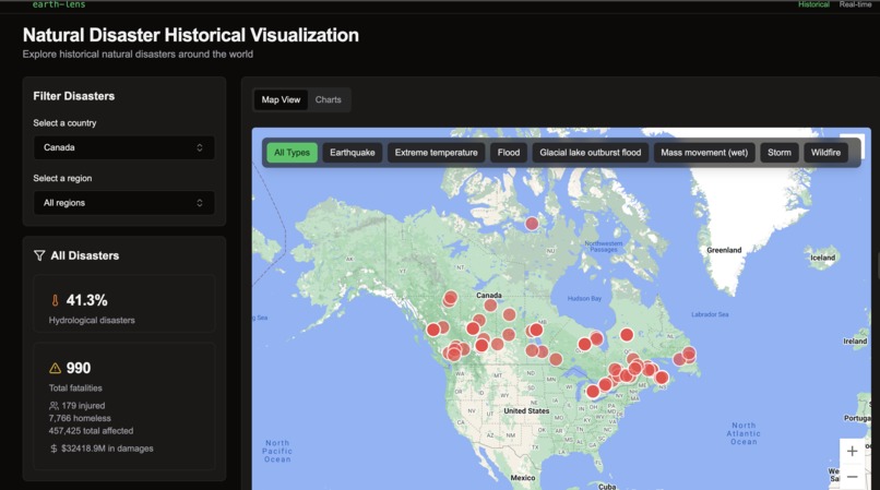 EarthLens – screenshot 2