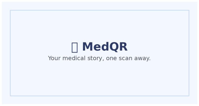 MedQR – screenshot 1