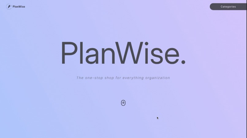 PlanWise – screenshot 1