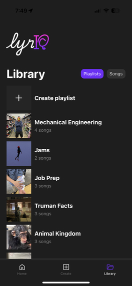 lyrIQ – screenshot 5