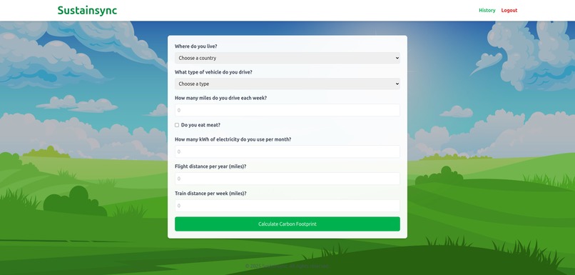 Sustainsync – screenshot 3