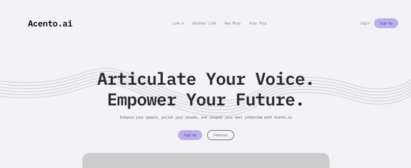Acento.ai – screenshot 1