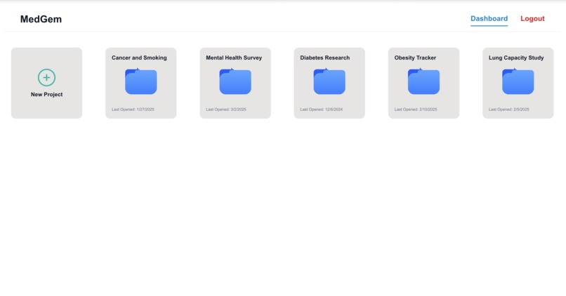 MEDGEM – screenshot 3