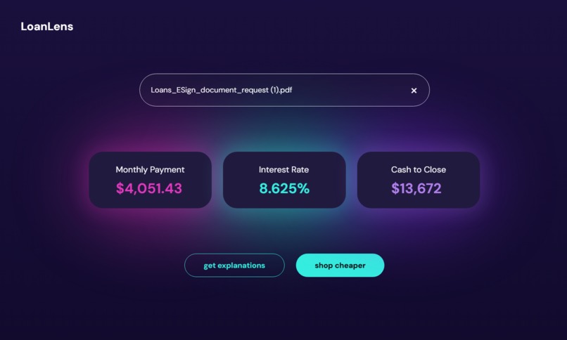 LoanLens – screenshot 2