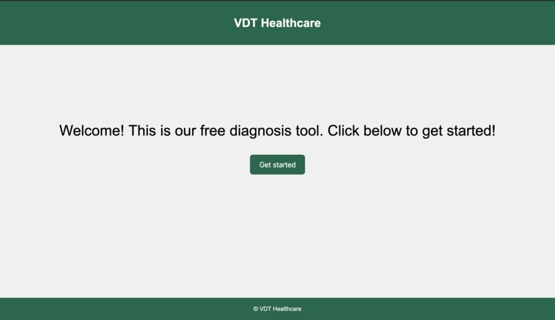 Diagnosis Tool – screenshot 1