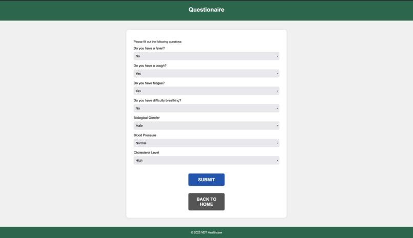 Diagnosis Tool – screenshot 2