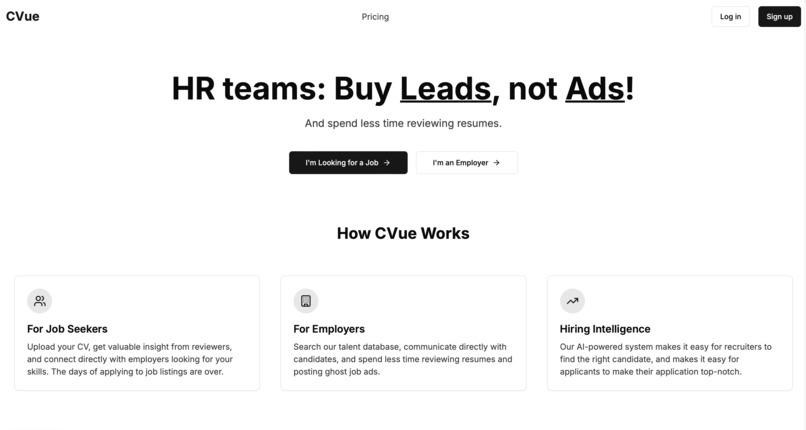 CVue – screenshot 1