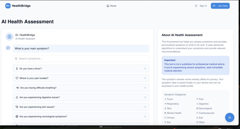 HealthBridge Connect – screenshot 2