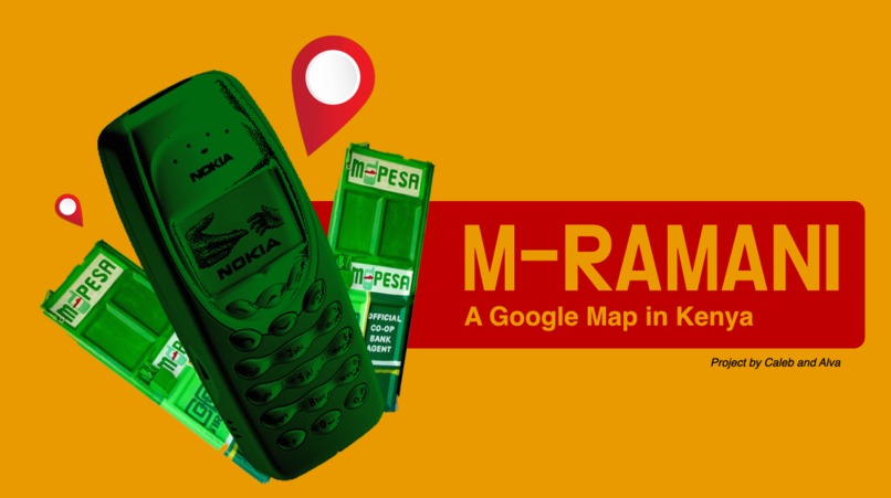 M-RAMANI: A Google Map in Kenya – screenshot 1