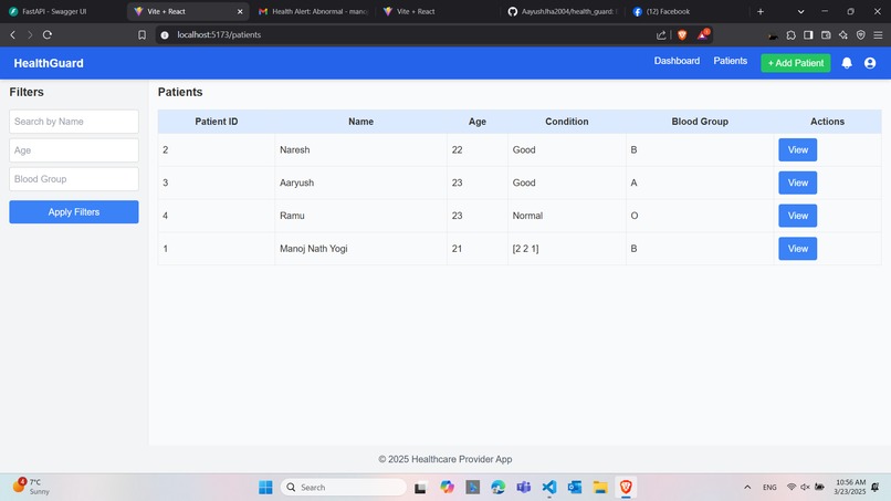HealthGuard – screenshot 3