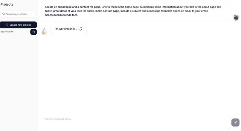 DuckDuckCode – screenshot 1