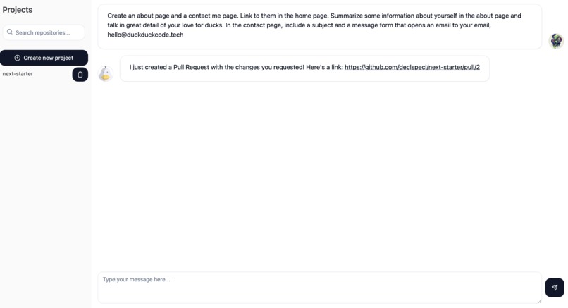 DuckDuckCode – screenshot 2