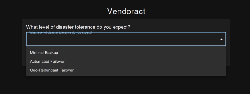 Vendoract – screenshot 2