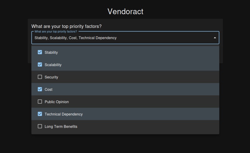 Vendoract – screenshot 7