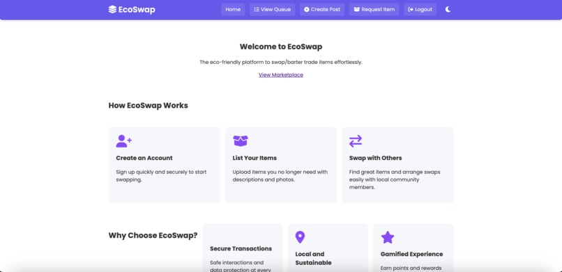 EcoSwap – screenshot 1