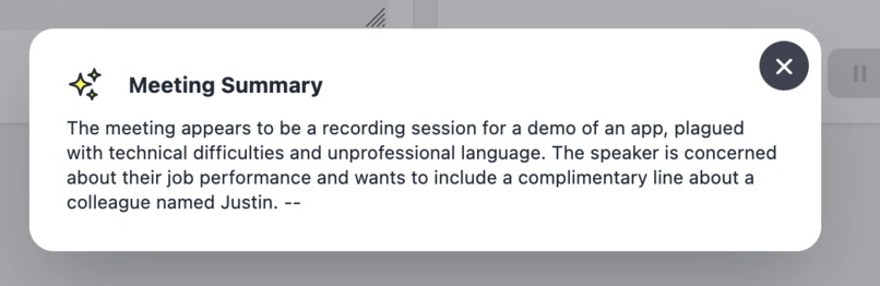 Meeting-Pager – screenshot 3