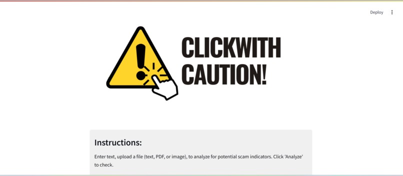 Click With Caution – screenshot 1