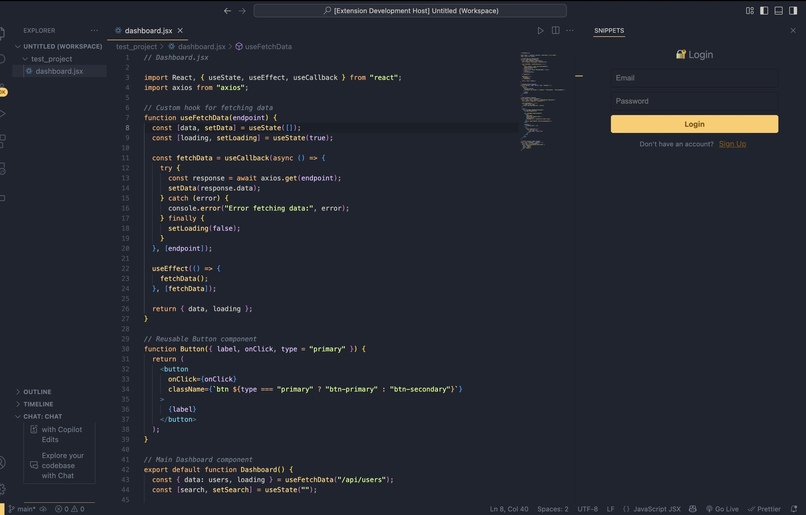 SnippetShare – screenshot 2