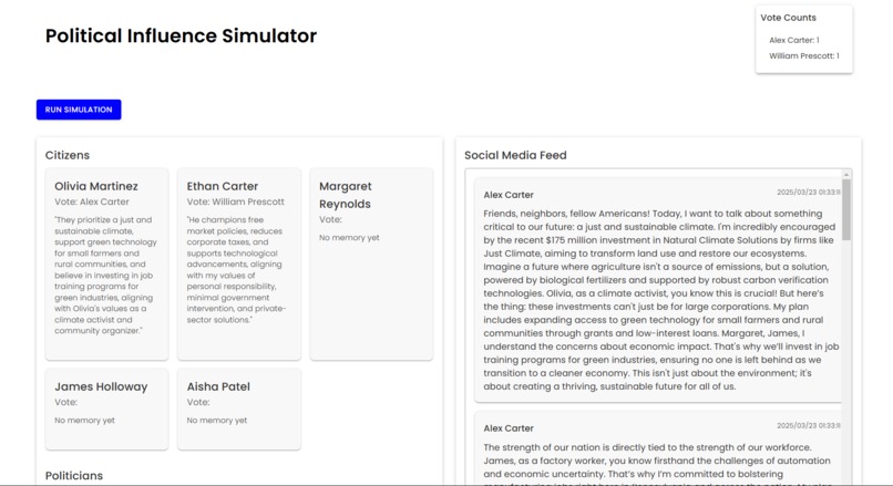 InstaPolitics – screenshot 1