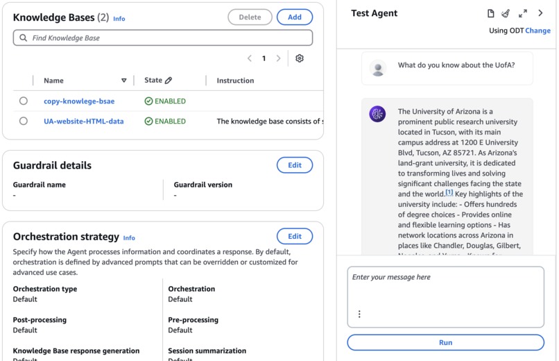 UA chatbot – screenshot 3