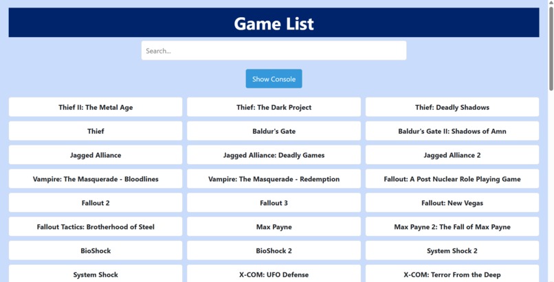 PlayLibrary – screenshot 1