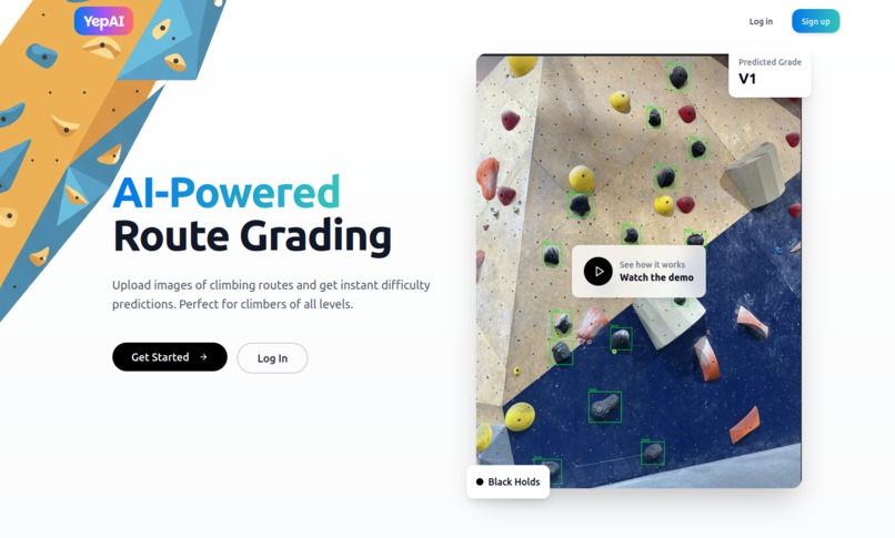 YepAI Climbs – screenshot 1
