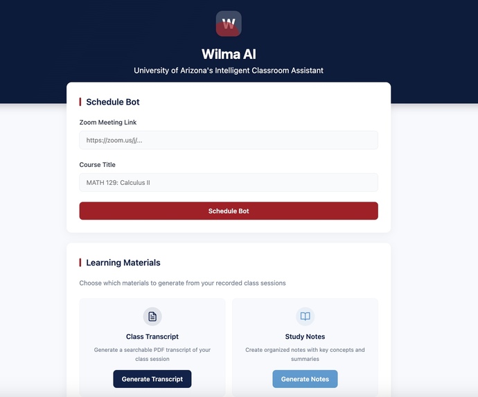 Wilma AI – screenshot 1