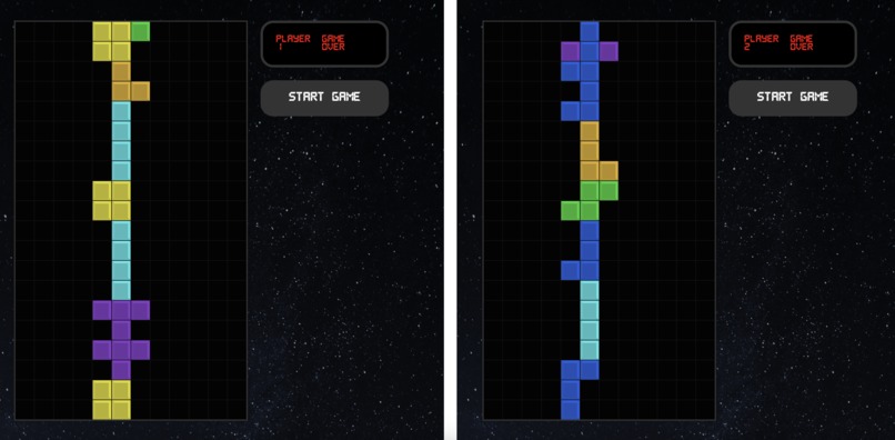 Competitive Tetris – screenshot 1