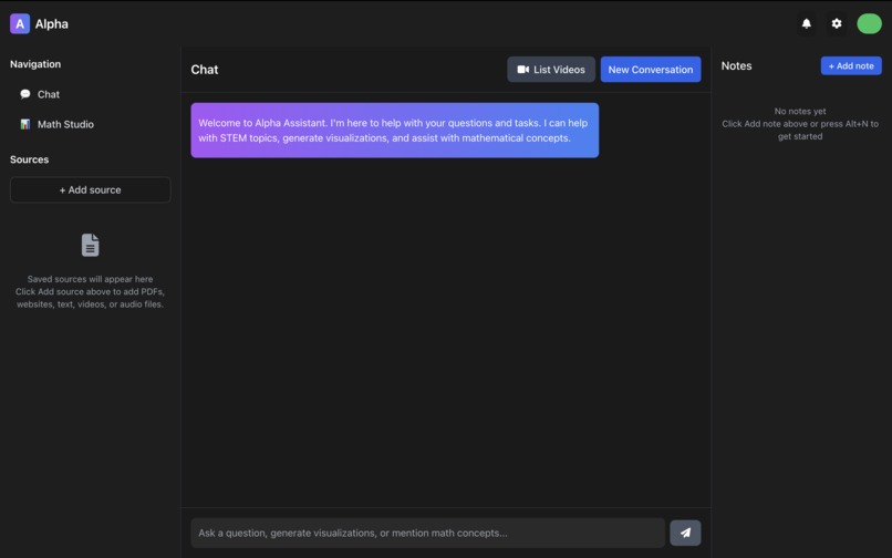 Alpha  – screenshot 1