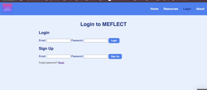 Meflect – screenshot 1