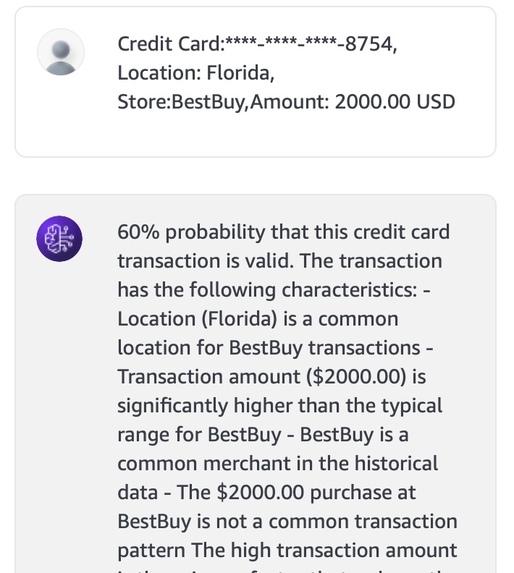 CreditCardFraudDetector – screenshot 1