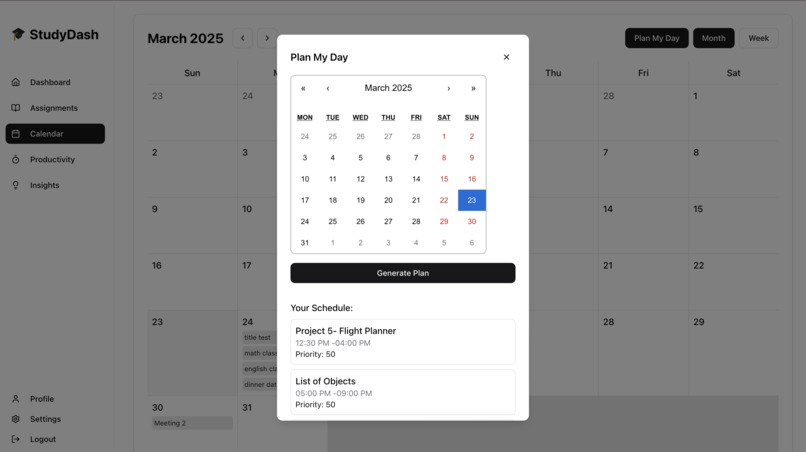 StudyDash – screenshot 8
