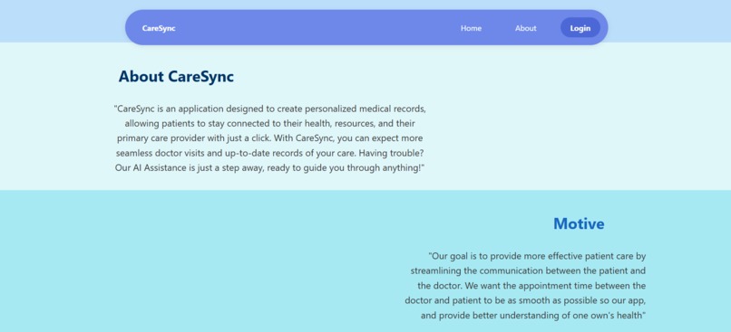 CareSync – screenshot 2