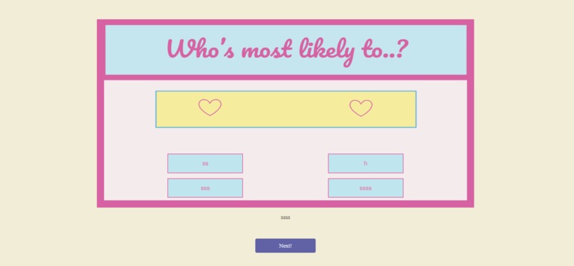 Who's More Likely To... – screenshot 2