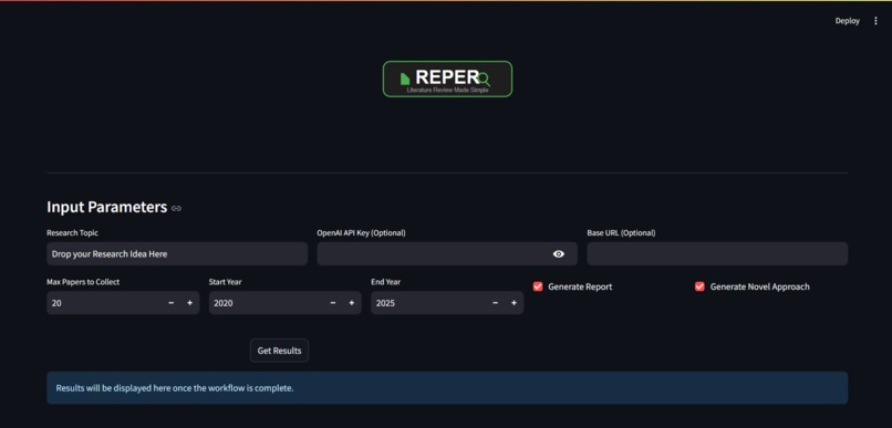 Reper – screenshot 1