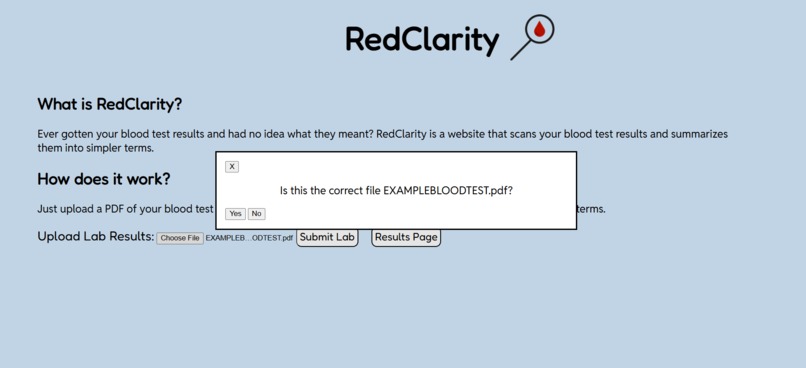 RedClarity – screenshot 4