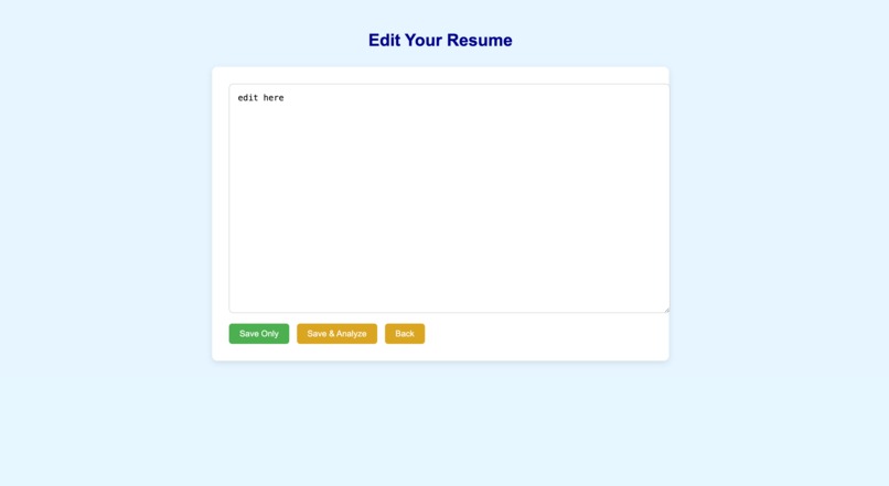 Clear Skies Resume – screenshot 3