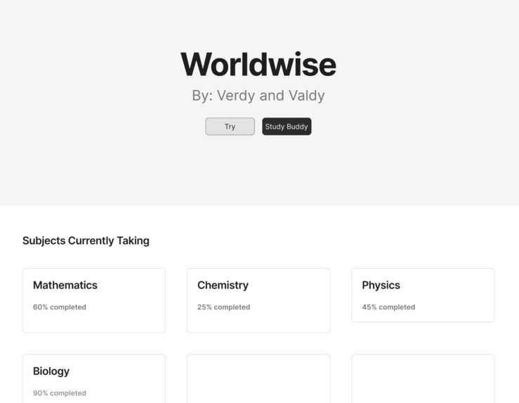 WorldWise – screenshot 1